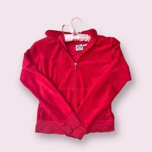 RED VINTAGE JUICY ZIP UP 🍒